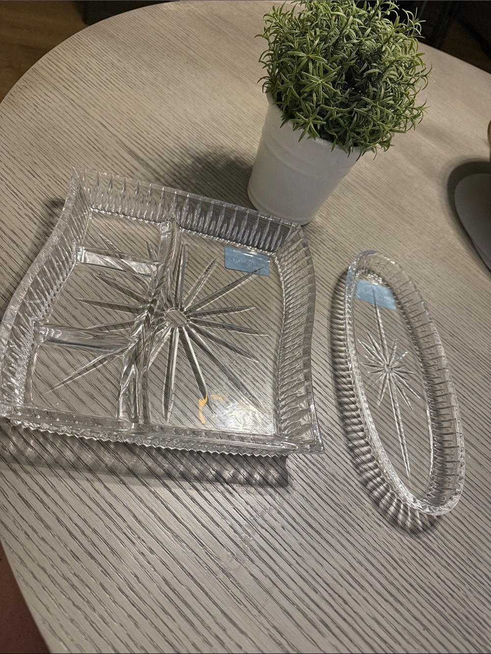 MIKASA VINTAGE CHARCUTERIE DISHES - celebration line